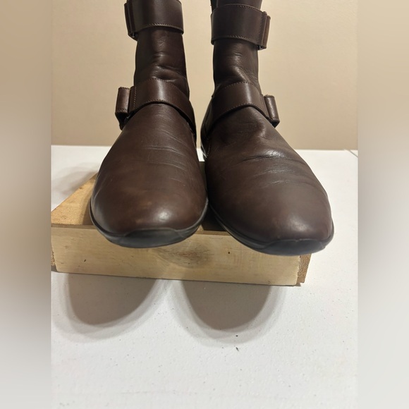 Used Gucci × Vintage GUCCI CHELSEA BOOTS Leather Ankle Boots Sz 13 - Picture 12 of 14